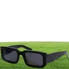 Lunettes de soleil design pour hommes et femmes PR 06YS sonnenbrilbe noir blanc gris fonce mode classique sauvage carré vert cadre outdoo9471090