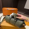 LOULS VUTT Bag Men's Handbag Designer Bag Handbag Travel Bag Luxury Bag Shoulder Bag 21cm Top Embossed Keepall Pillow Airport Crossbody