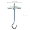 Rails Hook Ceiling Hooks Hanging Hanger Bracket Wall Toggle Towel Hangers Bird Feeder Light Planter Duty Heavy Swag Stocking Screw