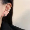 Polsino dell'orecchio del polsino dell'orecchio 2023 Nuovo Pentagono Celebrity Womens Orecchini a clip dell'orecchio Nuovo gotico Y2K Punk Design staccabile gioielli semplici all'ingrosso Y240326