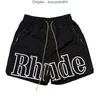 Designer mens shorts rhude fifth men sets tracksuit pants loose and comfortable fashion be popular 2024 new Summer gym