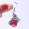 Dekorativa figurer Quartz Ball Diy Women's Dragon Charm Pendant Crystal Jewelry Gift