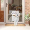 Käfige Pet Door Safe abschließbare Magnetschildschaft Outdoor Hundekatzen Fenster Gate House Eindringen