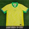 Brazylia koszulka piłkarska 2024 Copa America Cup Neymar Vini Jr Kids Zestaw dla dzieci 2025 Brasil National Team Football Shirt 24/25 Home Away Version 4xl Rodrygo Martinelli