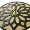 Wall Clocks Lotus Ring Contemporary Clock Spiritual Wooden Flower Decorative Silent Quartz Modern Rustic Farmhouse Art