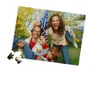 Craft 5 packs Sublimation Blank Puzzle Custom Handmade Jigsaw Puzzles DIY for Thermal Transfer Photo Craft 20x29cm