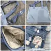 Nylon vattentät duva handväskor axelväska japanska damer messenger student skola crossbody väskor för tjej satchel 240307