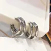 Hoop Huggie orecchini ad anello eleganti in metallo coreano alla moda per le donne 2022 nuovi orecchini con motivo geometrico in oro retrò gioielli lampeggia regalo 24326