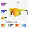 Camsycling Glasses Gözlük Çift Wides Gül Kırmızı Güneş Gözlüğü Çift Geniş Polarize Aynalı Lens TR90 Çerçeve UV400 Koruma WIH CASE 2023 TOP SAT PITS01 6Q