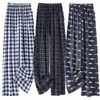 Loungewear Vêtements Sleep Mens Home Pyjamas Vêtements de nuit 2023 Pyjama pour hommes Pantalon d'été Plaid Male Slee Bottoms Pantalon doux D0YP #