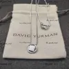 DY Mannen Ring David Yurma Ringen voor Vrouw Designer Sieraden Zilveren Dy Ketting Heren Luxe Sieraden Dames Man Jongen Dame Gift Party Hoge Kwaliteit David Yurma Ketting 778