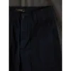 secd Ordine Pantaloni da ponte HBT blu scuro in pantaloni da lavoro quotidiano da uomo neri vintage a2aC#
