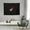 Tapestries Comet Tapestry Home Decor Accessories Estetic Room Korean Dekorativa målningar