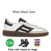 2024 Original OG Handball Spezial Notitle Wales Bonner Pony Leopard Shoes Дизайнерские туфли для мужчин и женщин Классические домашние розовые бархатные черно-белые кроссовки на платформе с резинками