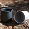 2024 300 ml camping mugg cup turist bordsartiklar picknickredskap