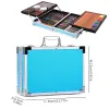 Número Kit de arte Multicolor Water Color Kit de lápices de alto color Saturación de color 145 PCS Pintas Pintas Dibujo Arte Papelería Regalo de aluminio Caja de aluminio