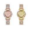 Live Broadcast Full Diamond Roman Dames Quartz Bracelet Watch