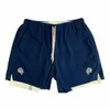 Män shorts 2 av 1 basketsport Men joggar Sweatpants Jogging Fitn snabbtorkande manliga korta byxor svart 10an#