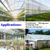 Netze 0,35 mm 99,9 % transparente PVC-Plane, Balkon, wasserdichte Stoffplane, Garten, Sukkulentenpflanzen, Abdeckung, klare, regensichere Plane