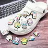 Baby meisje kinderen katten melodie Kuromi charmes Anime charmes groothandel jeugdherinneringen grappig cadeau cartoon charmes schoenaccessoires pvc decoratie gesp