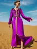 Mais recente design de design jubah mulima longa camisa de saia de miçangas abaya maxi kaftan vestido eid roupas islâmicas