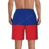 summer Men's Liechtenstein Flag Beach Pants Shorts Surfing M-2XL Polyester Swimwear Running B1S3#