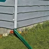 Spulen, Dachrinnen-Fallrohrverlängerungen, Abfluss-Regenrinne mit Kabelbindern, Gartenzubehör für automatische Wasserableitung, passend für Standard
