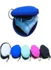 RTS Mask Holder Storage Box Vanlig färg för sublimering Vattentät öronsväska Neopren Zippad myntväska Face Cover Bag med 3067056