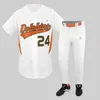 High Quality 6 Button Baseball Uniform Custom Made Printing Baseball Jersey and t Shirt 2023 in Reasonable Price