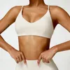 Yoga Outfit Femmes Cross Strap Sous-vêtements de sport Top Push Up Sport Soutien-gorge Gym Crop Brassiere Fitness Soutien-gorge respirant