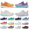 2024 Yeni Hokaes Bondi 8 Clifton 9 Tasarımcı Kadın Erkekler Açık Mekan Koşu Ayakkabıları Ücretsiz İnsanlar Yaz Şarkı Şarkı Emici Yol Üçlü Black White Runners Sporcular Eğitmenler