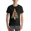 Débardeurs pour hommes Tigre-Noël-Arbre-Neige-Drôle-Tigre-Noël-Cadeau T-Shirt Blouse Mignon T-shirt Hommes