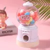 Lådor Mini Candy Dispenser Interiör Piggy Bank Savings Challenge Money Boxes Decor Birthday Present Girl Bonus Boxes Home Decoration