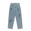 Hommes Baggy Jeans 2024 Printemps Automne Pantalon en denim à jambe large Coréen Fi Streetwear Mâle Pantalon droit en vrac Vêtements décontractés a9Pg #