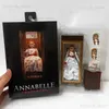 Action oyuncak figürleri neca Annabelle ev aksiyon figürü Annabelle figürleri koleksiyon model oyuncak çocuklar için doğum günü t240325