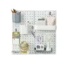 Rekken Zelfklevende wandpanelen Pegboard Muurorganisator Montage Display DIY Kit Gereedschap Opbergpaneel Board Rack Voor Garage Keuken Kamer