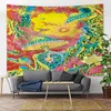 Tapestries Mushrooms Tapestry Mandala Room Decoration Korean Style Dorm Essentials Wall Cloth Tapiz