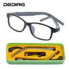 AGE 1013 Years Kids Eyeglasses Frame Ultralight Glasses For Children 14G TR90 Silicon FrameTemple Screwless Eyewear49mm15mm 240322