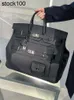 Grand sac à main Hac Litchi50 2024, sac supplémentaire unisexe, voyage d'affaires, capacité de bagages, Tide Bk, cuir véritable