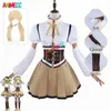 Cosplay Anime Costumes Animecc Pu Magi Madoka Magica Rollspelande Tomoe Mami kommer till Wig Anime Halloween Partyc24321