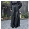 IEFB Haft haftowe męskie spodnie proste w stylu chiński elastyczne talia męskie spodnie na nogach Nowe stylowe swobodne wiosnę 2024 9C4104 J6MX#