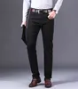 FI Busin Casual Straight Red Black Khaki White Denim Pants Streetwear Classic High-kvalitet Hot Sale Skinny Jeans Men 924f#