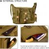 Backpack New Tactical Messenger Bag Men Military MOLLE Sling Shoulder Pack Men's Tactical Sling Shoulder Bag Outdoor For 14'' Laptop