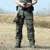 Pantaloni tattici da uomo Intruder militare multi-tasca pantaloni da combattimento resistenti all'usura outdoor combattimento impermeabile esercito Cargo Joggers h0qY #