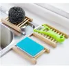 50PCS Natürliche Bambus Tabletts Großhandel Holz Seifenschale Seifen Tablett Halter Rack Platte Box Container für Bad Dusche Badezimmer LL