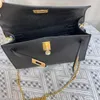 Dames ontwerpers tassen handtassen portemonnees schouder crossbody messenger kettingtas koeienhuid Echt echt leer mode Grote draagtas Volnerf Litchi clutch Bag