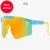 2024 men fashion sunglasses motorcycle spectacles women Dazzle colour Cycling Sports Outdoor wind Sun Glasses big frame 25COLORS