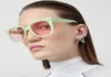 2020 neue Große Beige Quadrat Sonnenbrille Mode UV Vintage Shades Gläser Gradienten Brillen Rahmen Männer Frauen Brillen lunette5221602