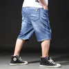 sommar ny plus storlek 8xl män denim shorts gammalt hål lösa stora killen män 6xl 7xl 44 46 48 mens casual shorts k8qc#