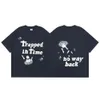 Kırık Gezegen T Shirt Erkek Tişörtler Tasarımcı T-Shirt Avrupa Amerikan Boyut Erkekler Lüks Gömlek Kadın Tees Sıras Çekçisi Boyun Marka Kısa Kollu Mançalar Mahkeme